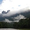 poranek pod Salto Angel
