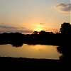 zachod slonca nad los llanos
