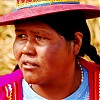 Indianka z oklic Titicaca. Peru. Wrzesień 2009